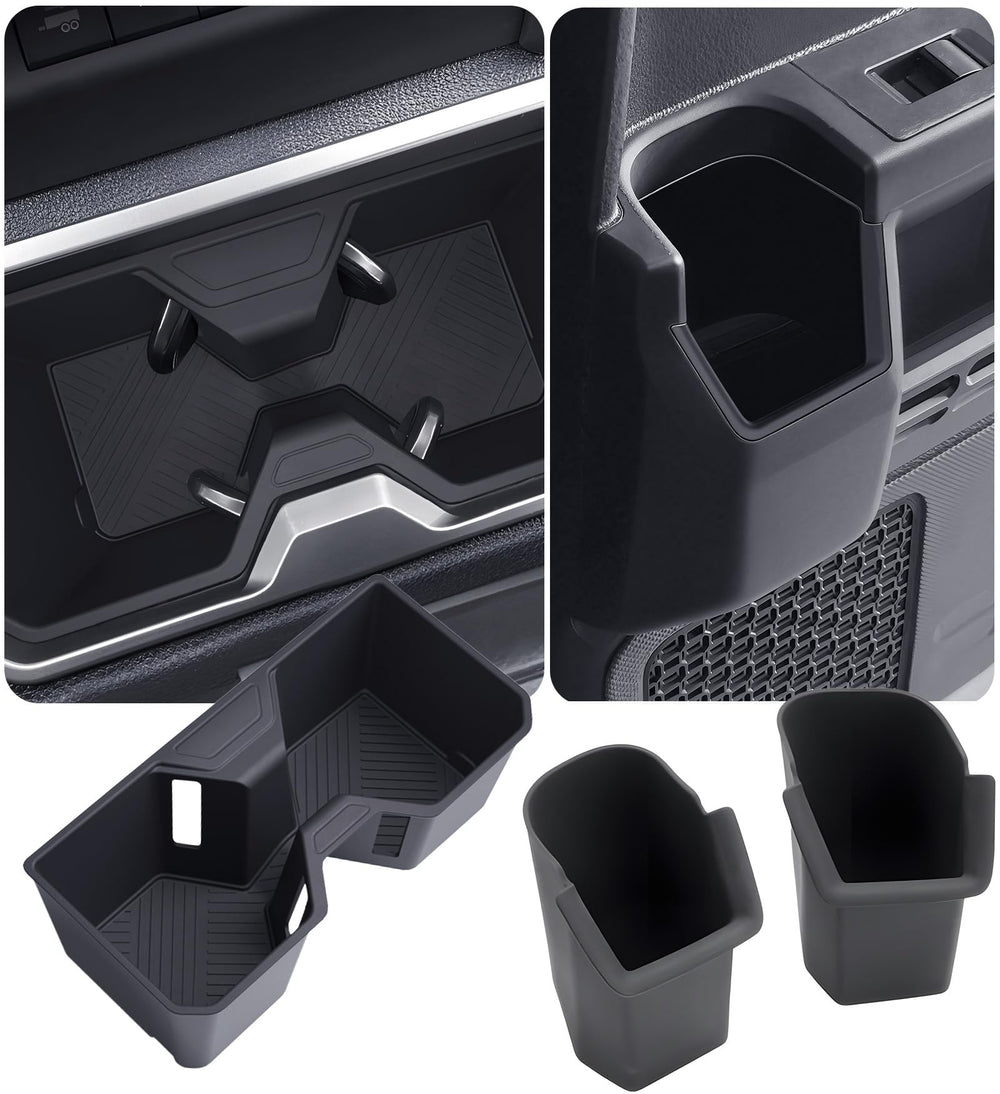 Katorn cup holder inserts for Toyota 4Runner front view showing secure grip for drinks