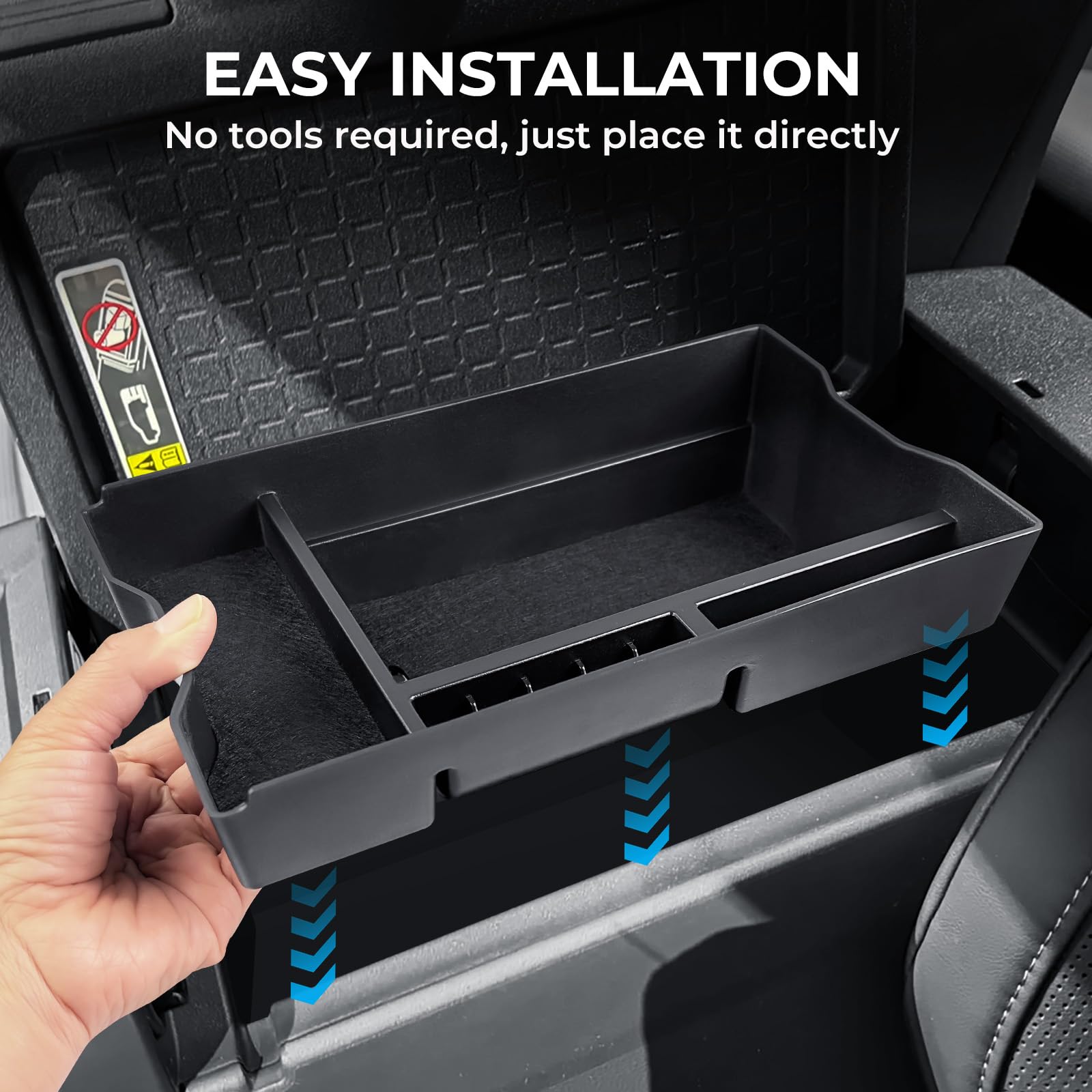 Katorn optimal storage solution keeps essentials within easy reach.