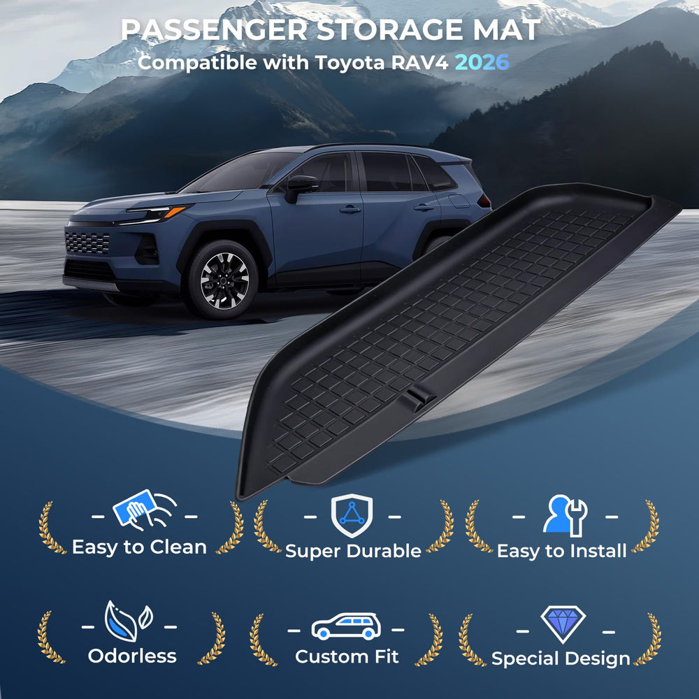 Katorn passenger storage easy install mat fits without tools.