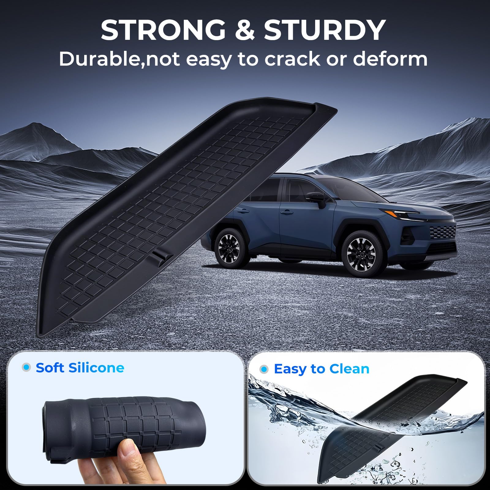 Katorn Rav4 2026 center console protector shields wear and tear.