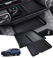 Katorn Rav4 2026 wireless charging protective mat for a seamless fit and organized charging area.