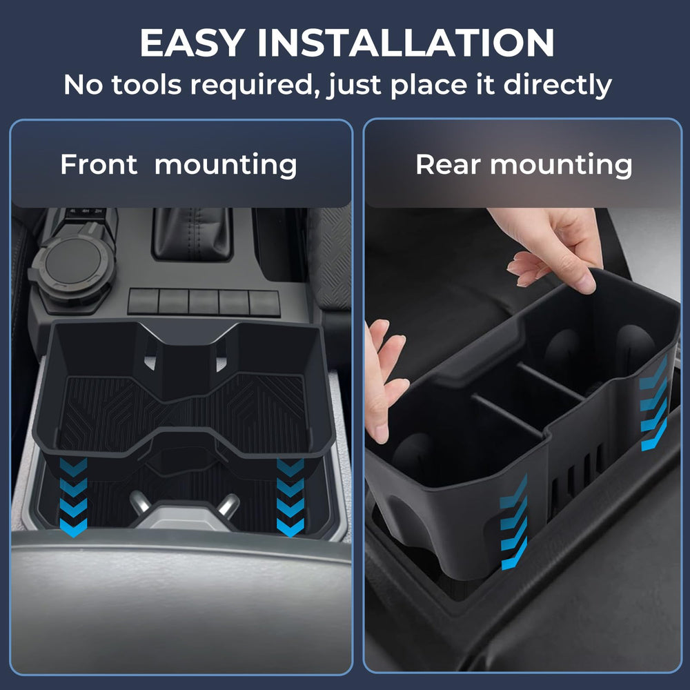 KATORN anti-slip design minimizes cup movement while driving