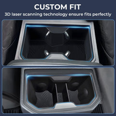 KATORN Tacoma rear cup holder insert shields against spills and stains