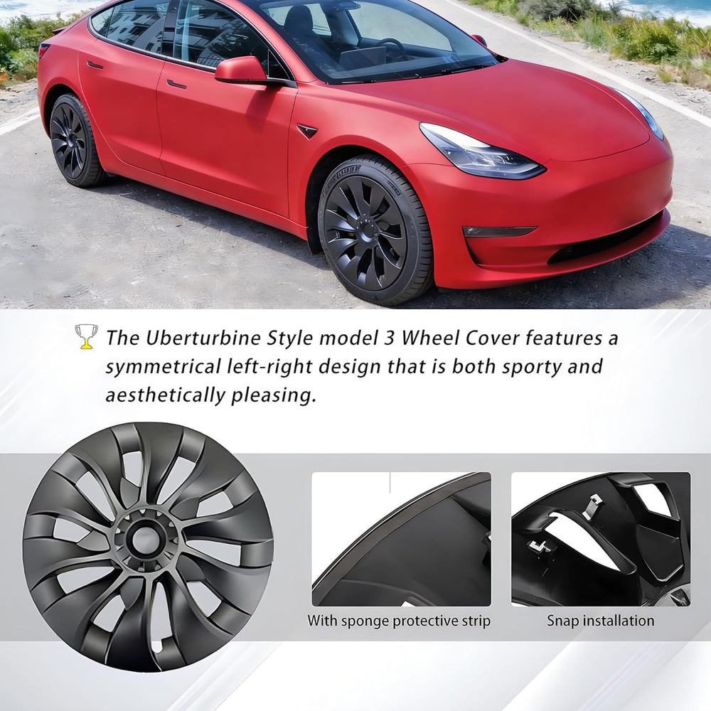 KAVANIC wheel cover provides full rim coverage against curb damage