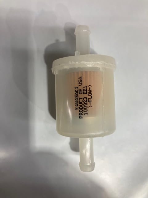 Kawasaki fuel filter protects fuel system from contaminants for smoother operation.