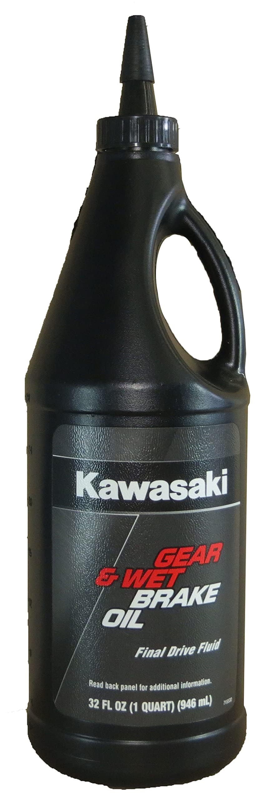 Kawasaki K61030-004B gear and wet brake oil bottle—premium OEM lubrication for reliable gear action