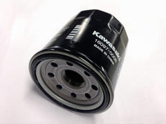 Kawasaki oil filter 16097-0008 packaging image, authentic OEM part verification.