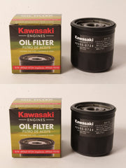 Kawasaki OEM 49065-0724 oil filter fits 49065-7010 engines.