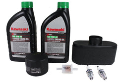 Kawasaki oil filter included for enhanced engine filtration