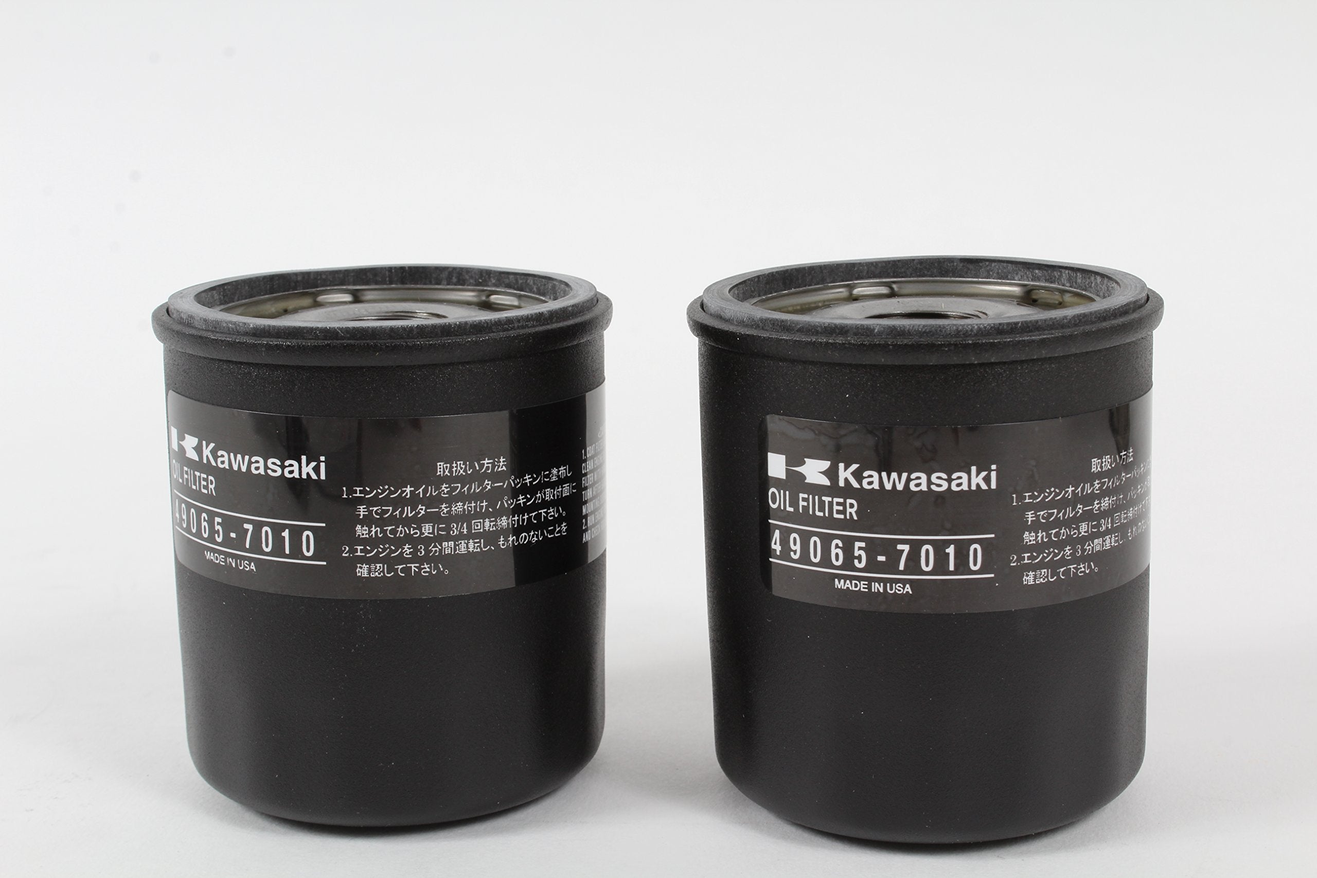 Close-up of Kawasaki 49065-7010 filter showing durable construction.