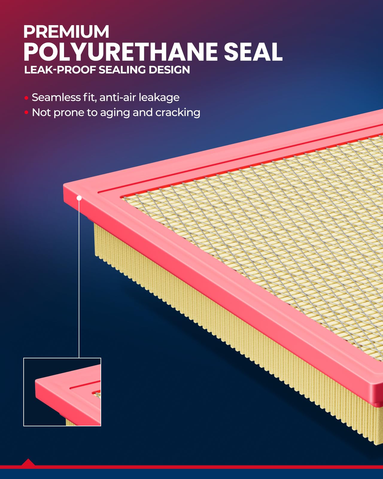 KAX CA11876 filter element – multi-layer media for efficient filtration