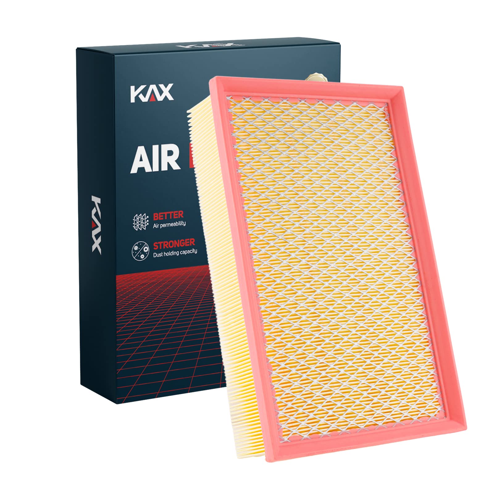KAX CA11876 engine air filter for Tiguan 2018-2024 – box view for clean air intake