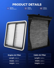KAX cabin air filter showing pleated design for better filtration
