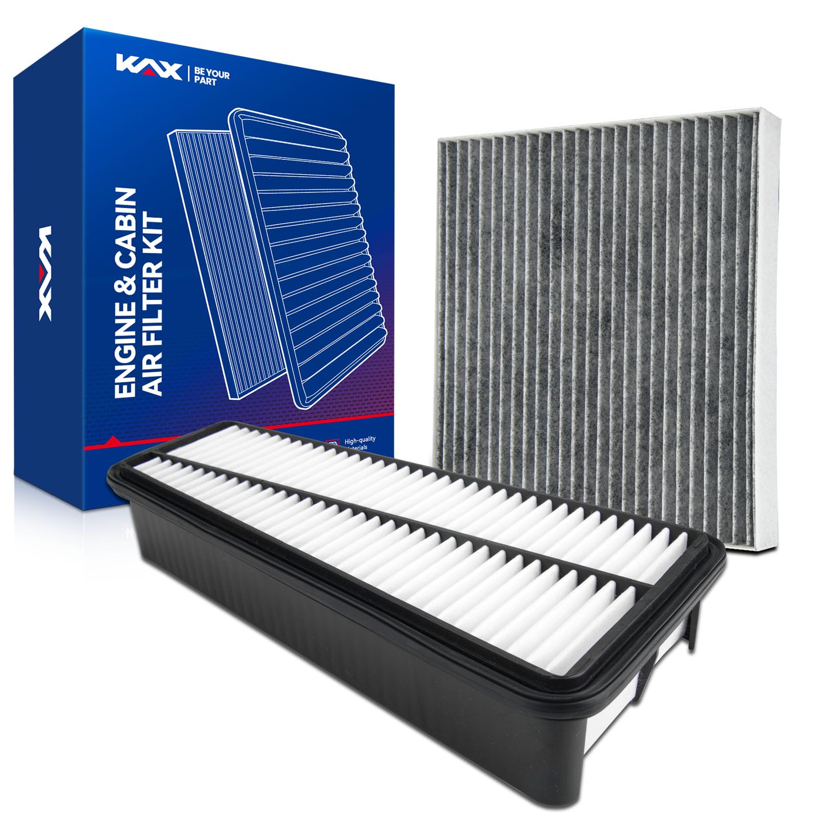 KAX engine air filter for Toyota Tacoma 2005-2015 enhances engine protection and performance.