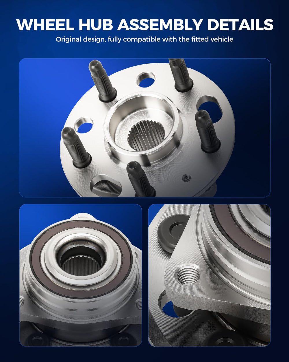 KAX five-bolt pattern hub for Ram 1500 fit