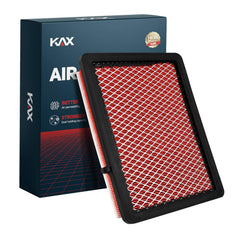 KAX CA12260 air filter in boxed packaging, ready for installation.