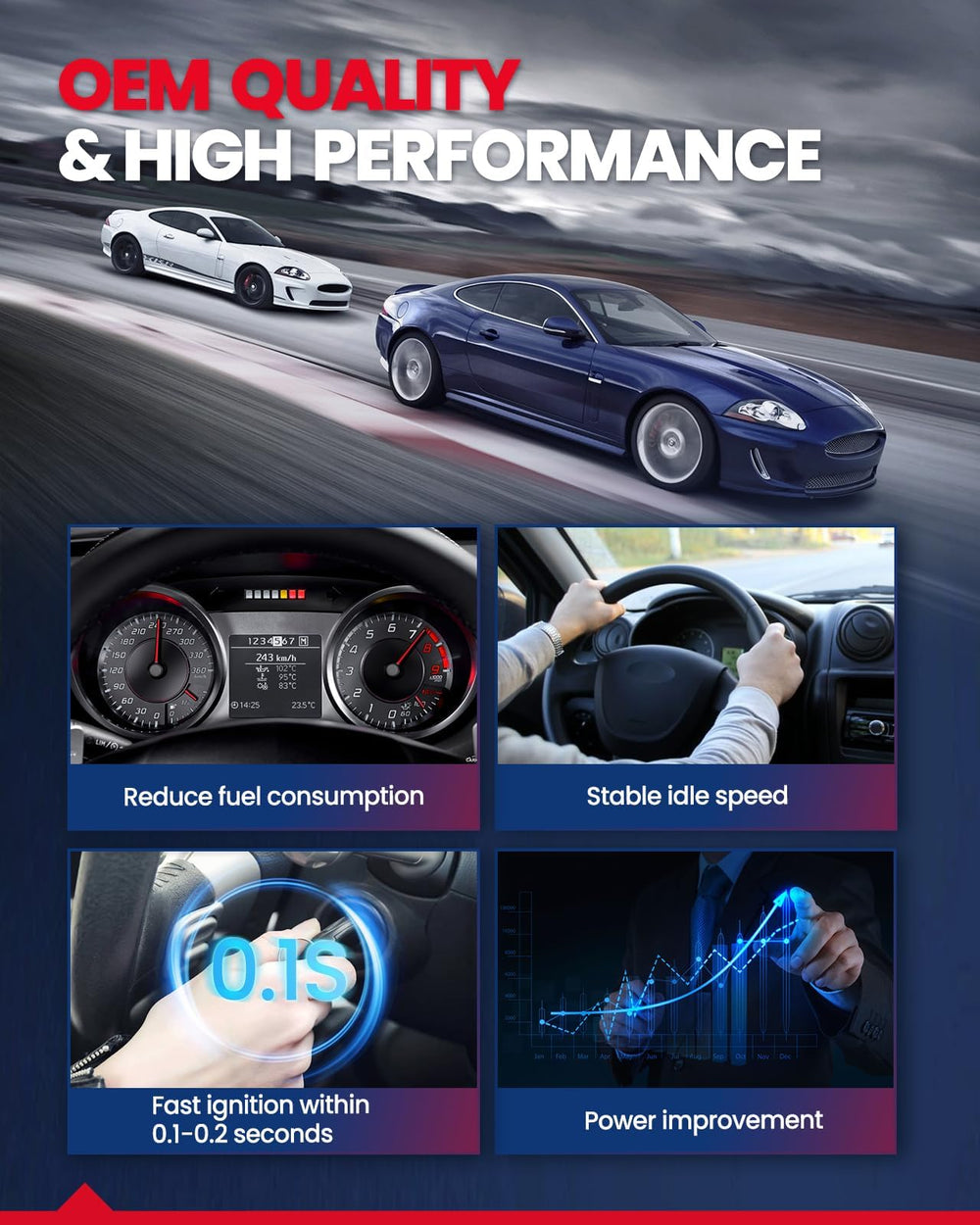 KAX engine start with rapid response reduces hesitation.