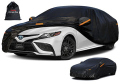 Kayme 7-Layers Camry front view cover protects from sun and rain.