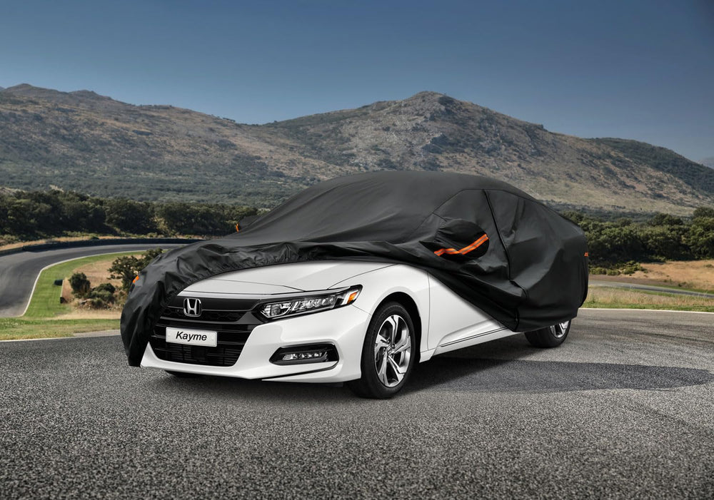 Kayme 7 Layers car cover portable bag stores the cover neatly