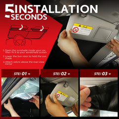 KAYZT dashboard and interior protection shields surfaces from sun exposure