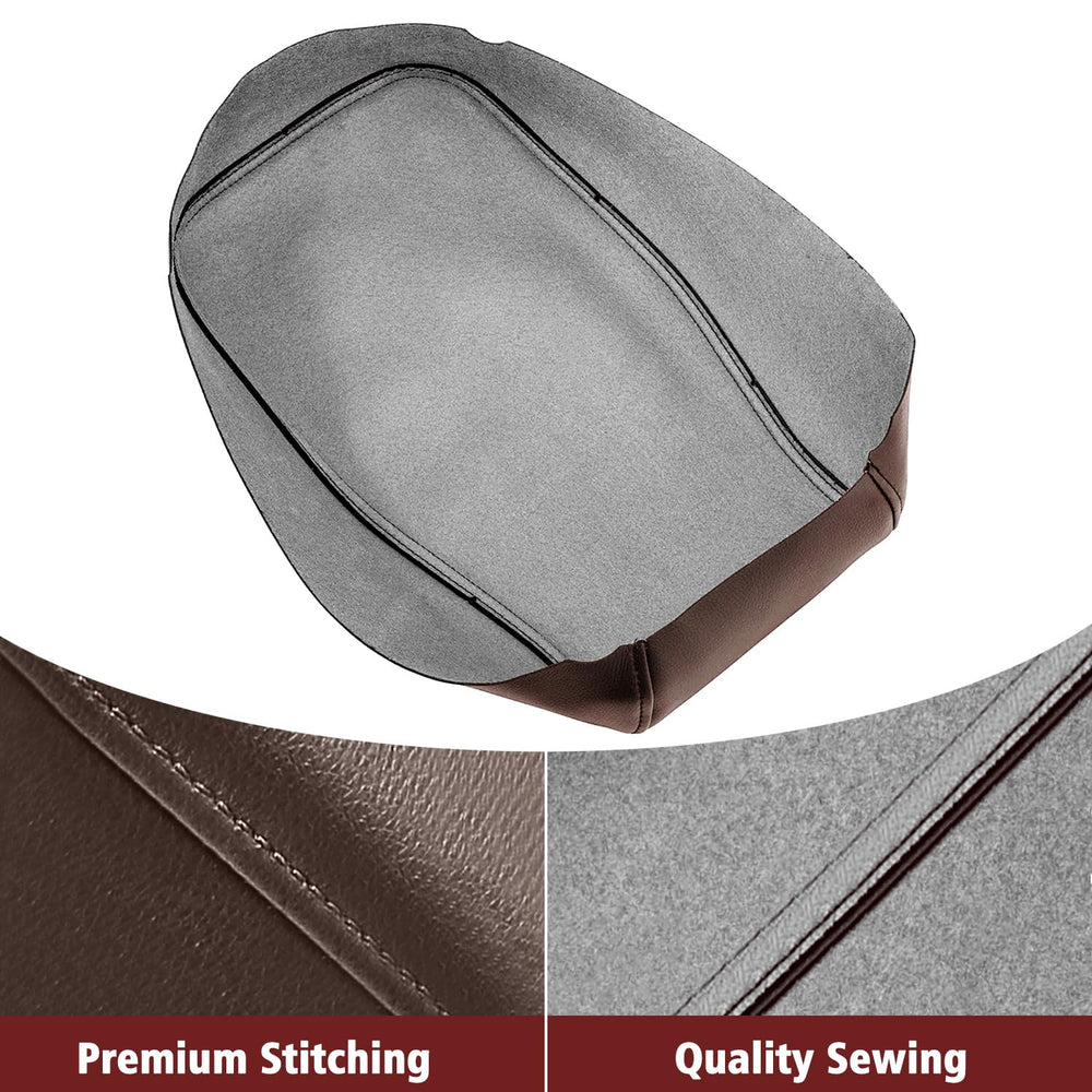 KBH armrest cover close-up shows scratch protection for daily use