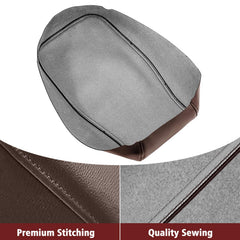 KBH armrest cover close-up shows scratch protection for daily use
