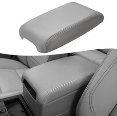 KBH Camry center console armrest cover in ash gray protects surfaces and adds comfort.