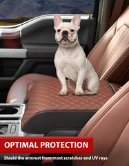 KBH anti-scratch protection detail guarding the armrest lid