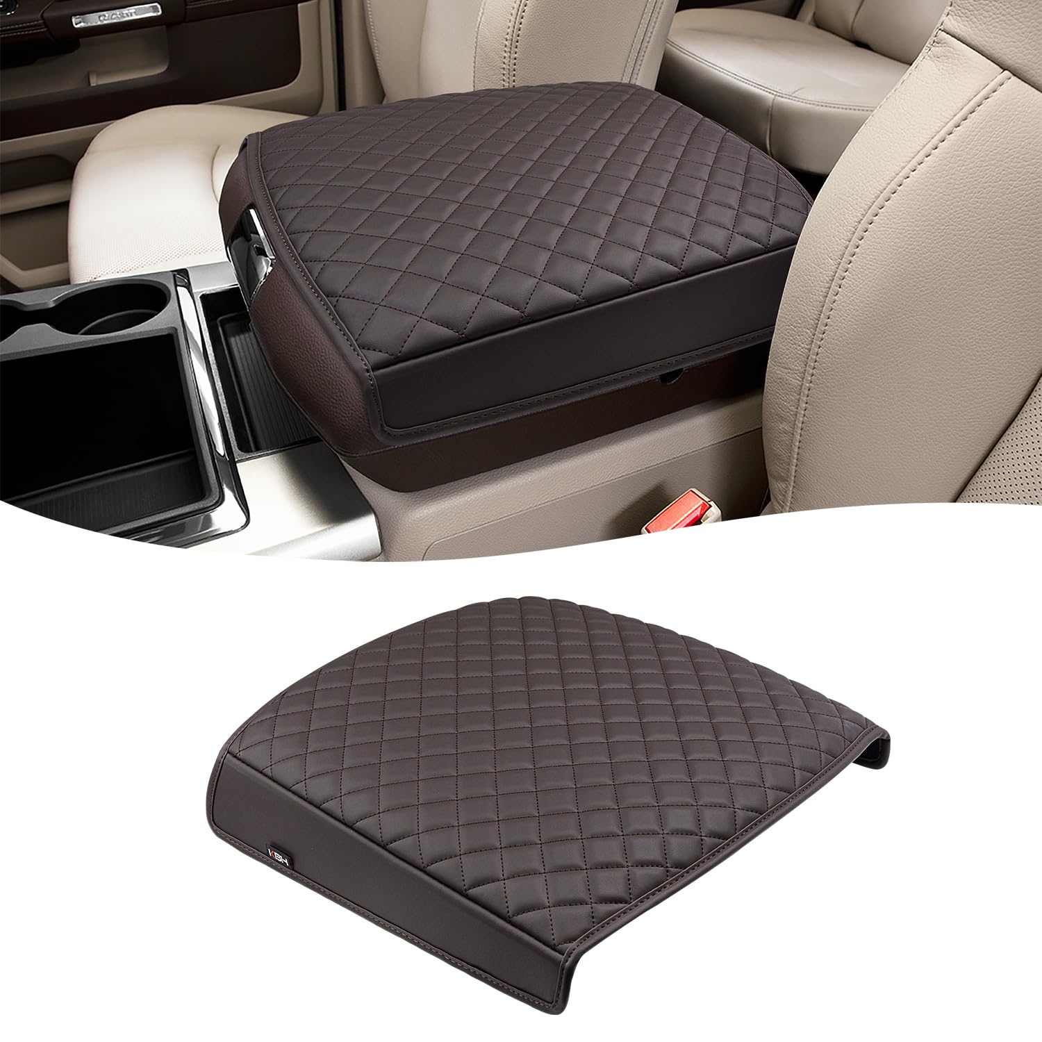 KBH center console cover fits Dodge Ram bucket console, scratch protection.