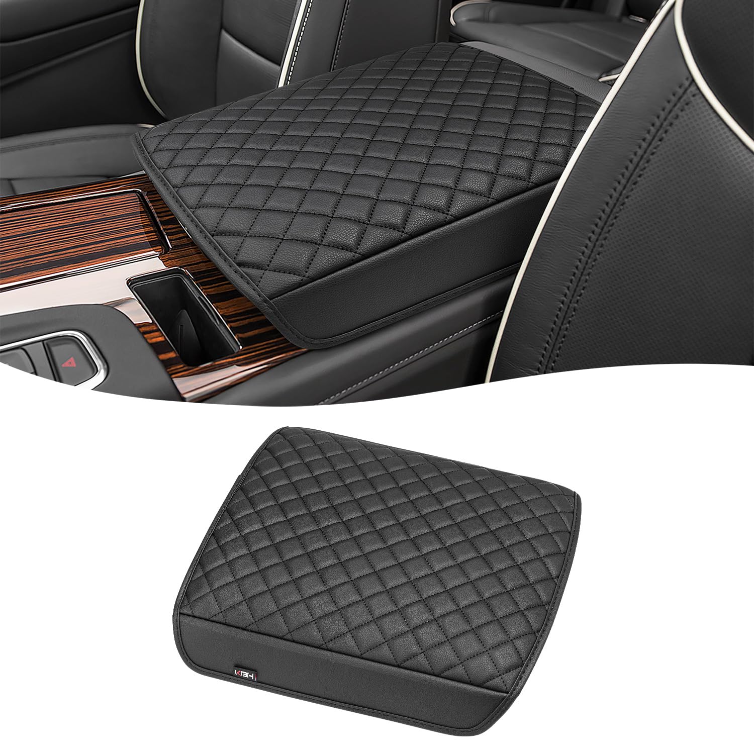KBH center console cover for Cadillac Escalade protects the armrest from scratches.