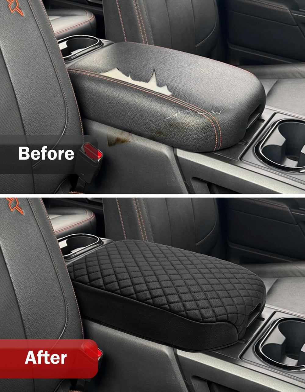 OEM-style fit enhances interior when paired with Nissan Titan bucket seat
