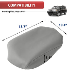 Double stitched KBH console cover emphasizes durability on the lid