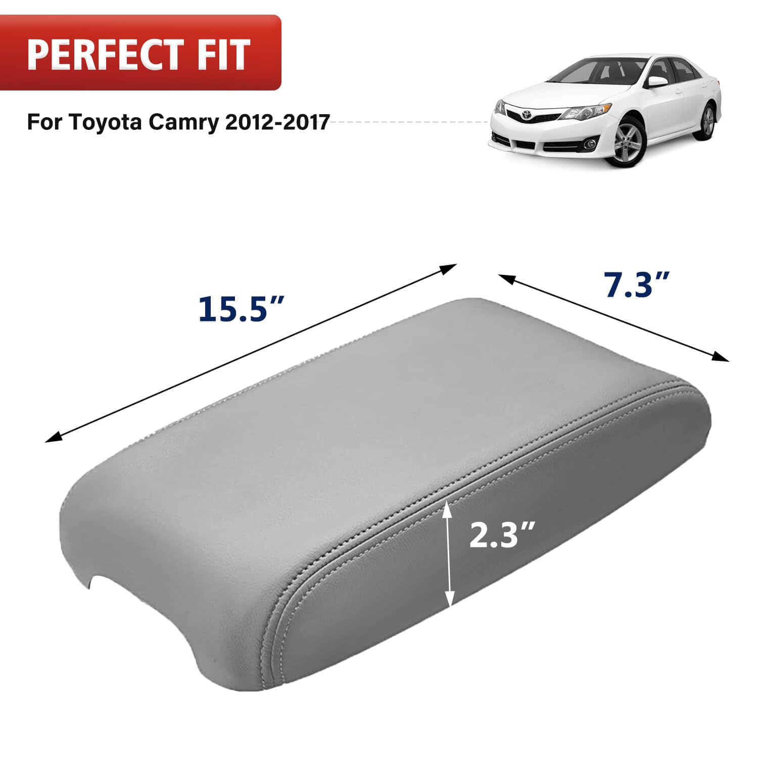 KBH packaging includes one armrest cover; console lid not included.