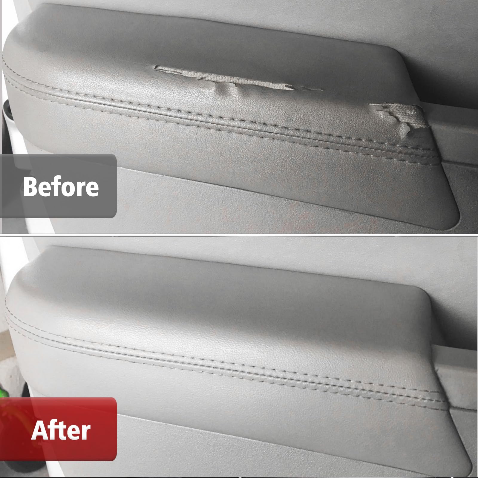 KBH pair of front door armrest covers ensures complete refresh for two sides.