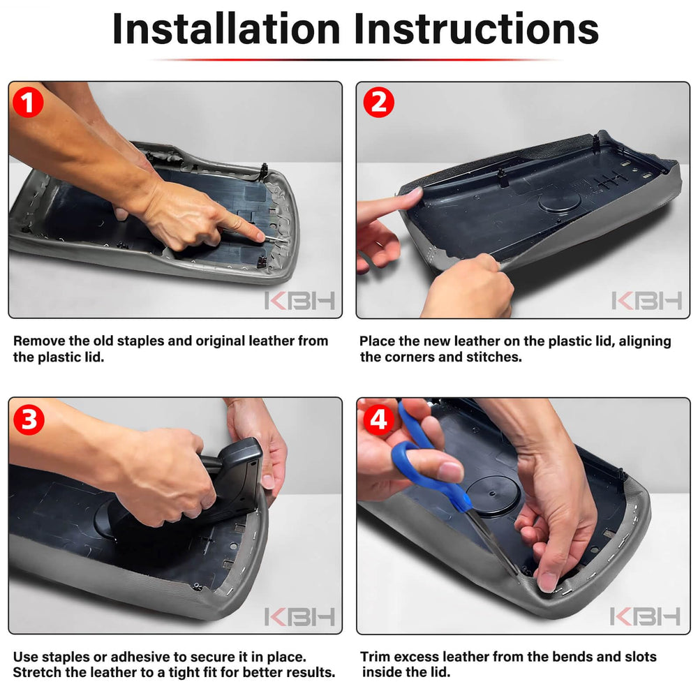 KBH armrest cover resists scratches and water for daily use.