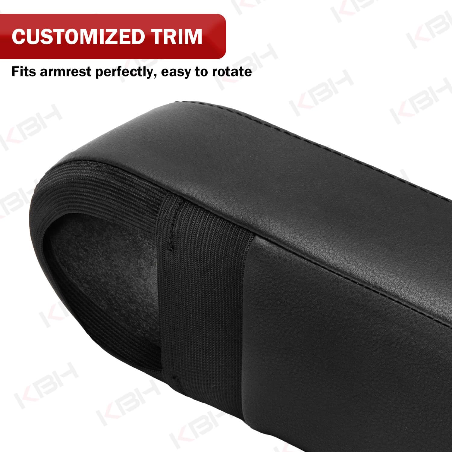 KBH armrest cover for Nissan Titan/Armada provides scratch protection and sun defense.