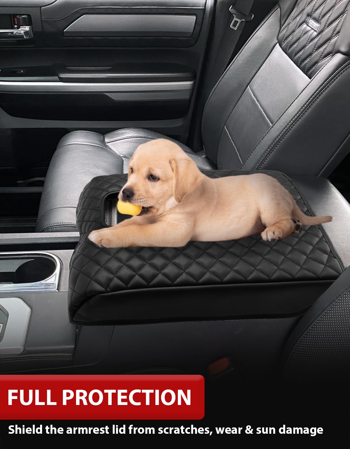 KBH vinyl leather trim close-up showing soft, premium touch.