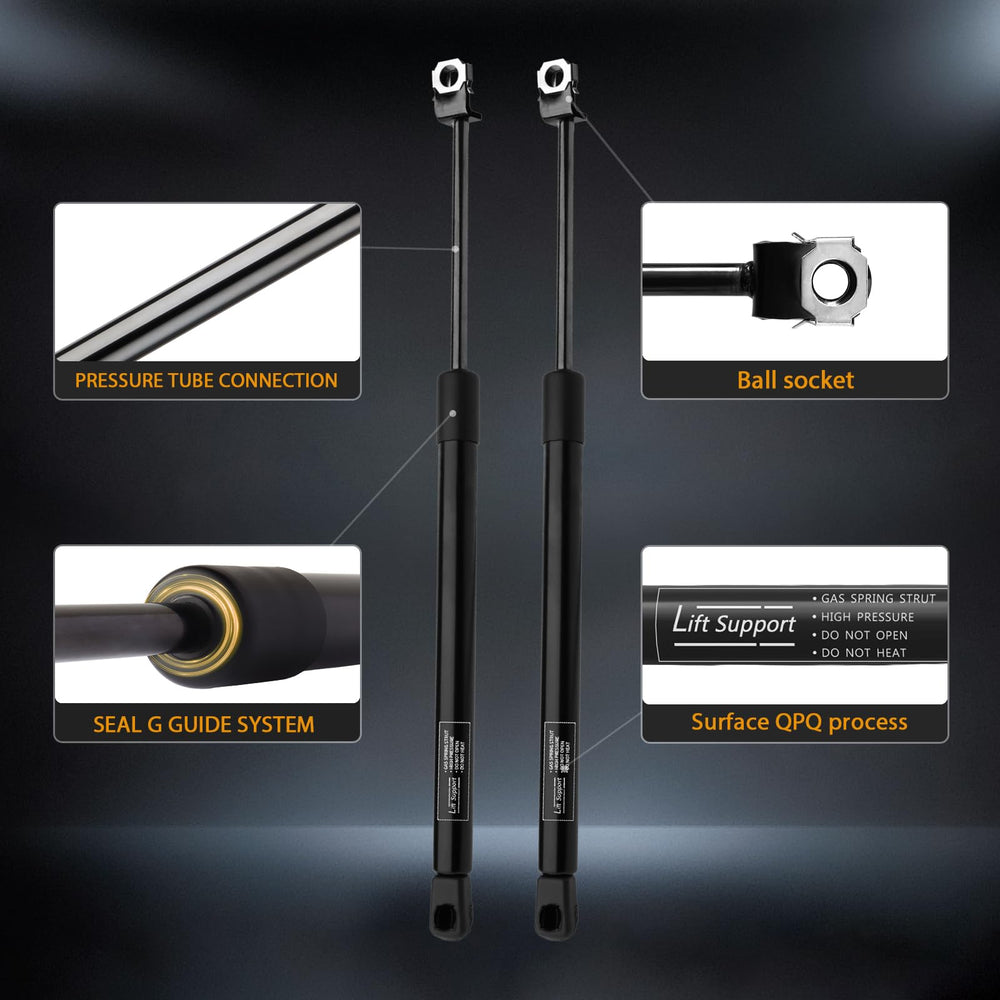 Kbkyawy 236N lift force provides steady tailgate support.