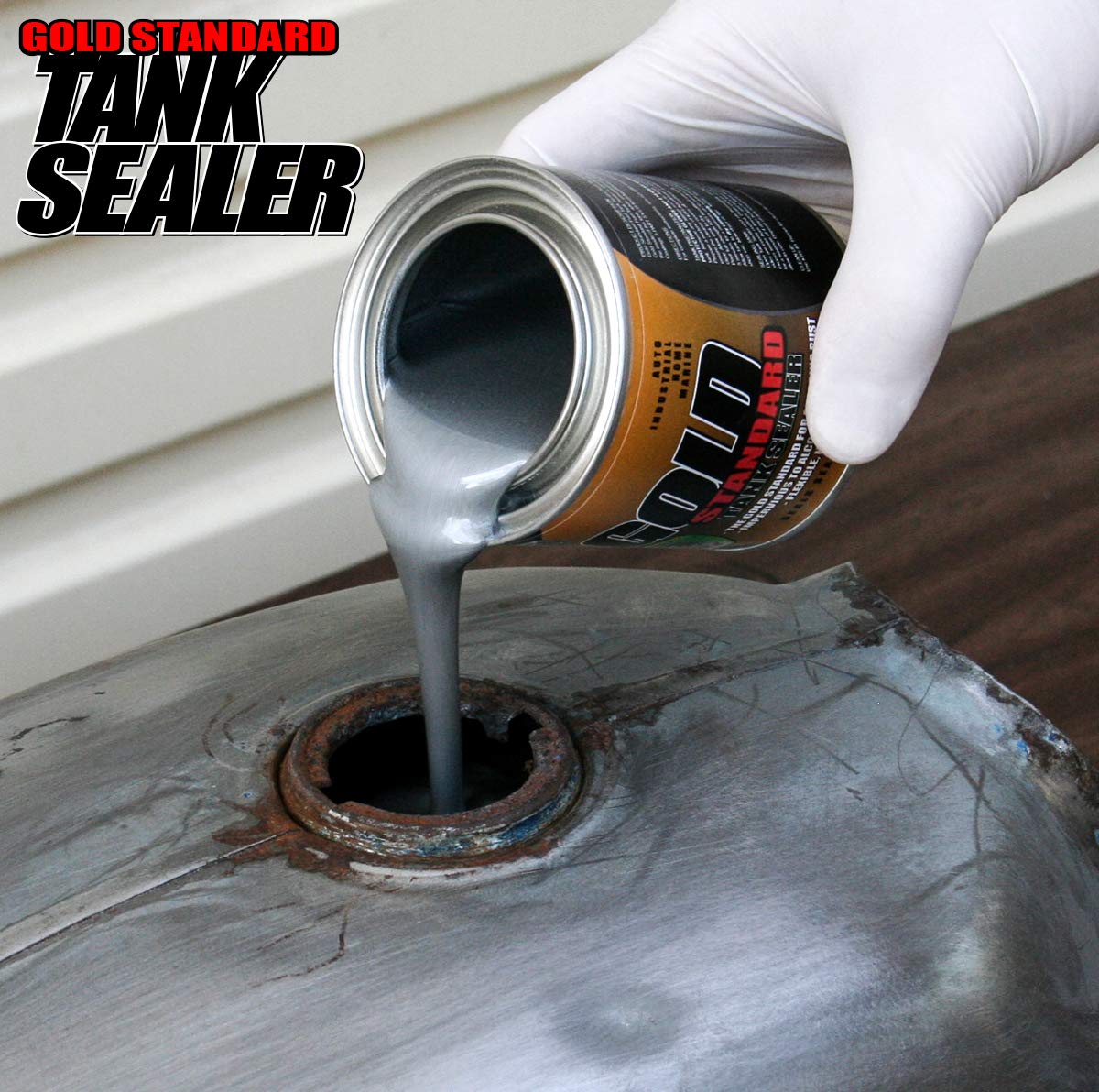 KBS Coatings 5200 application scene demonstrates prep and seal steps for tanks