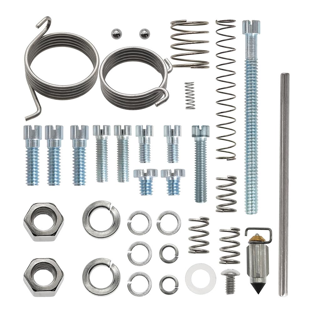 KCFJW2025 packaging shows complete carburetor rebuild kit for easy handling