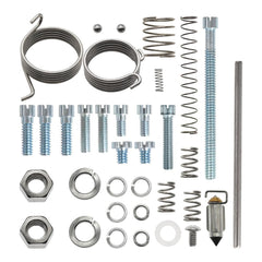 KCFJW2025 packaging shows complete carburetor rebuild kit for easy handling