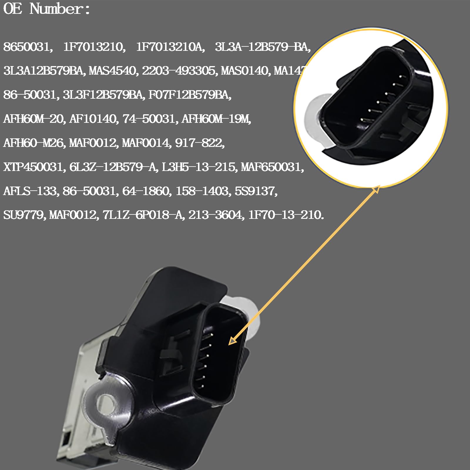 KCGLOBAL AFLS131 packaging label confirming a new OEM-spec part