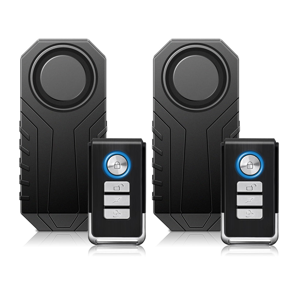 KCMYTONER bike alarm remote setup demonstrates easy installation for secure cycling.