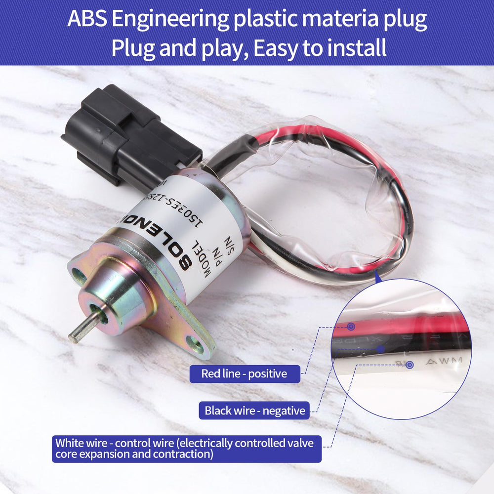 KD KISONIED woodward replacement solenoid for heavy equipment.