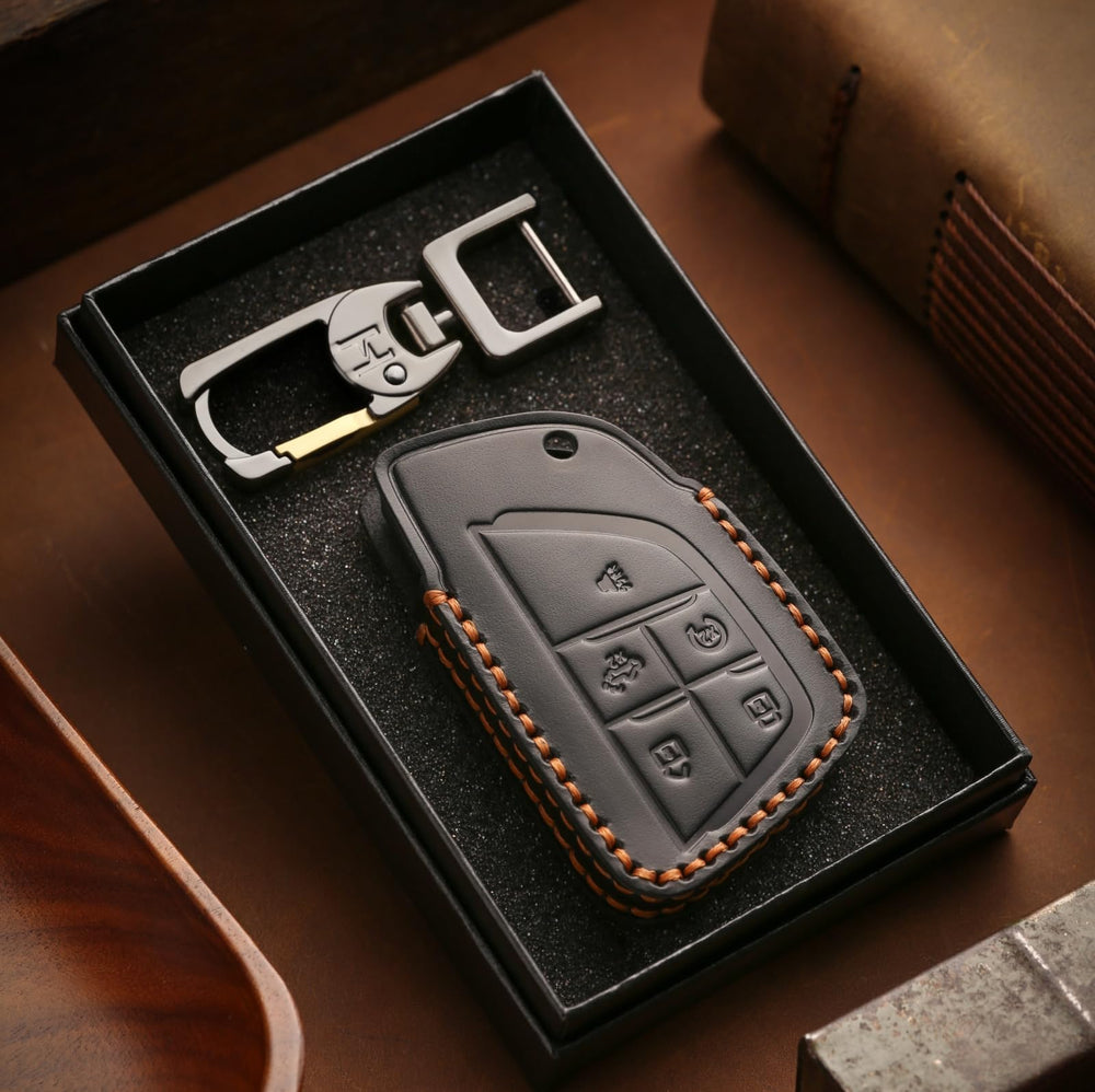 KEAIKE key fob cover demonstrates perfect button alignment and signal retention.
