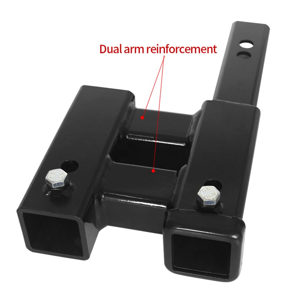 Keazet 2-in hitch extension anti-rust nut kit helps secure connections reliably.
