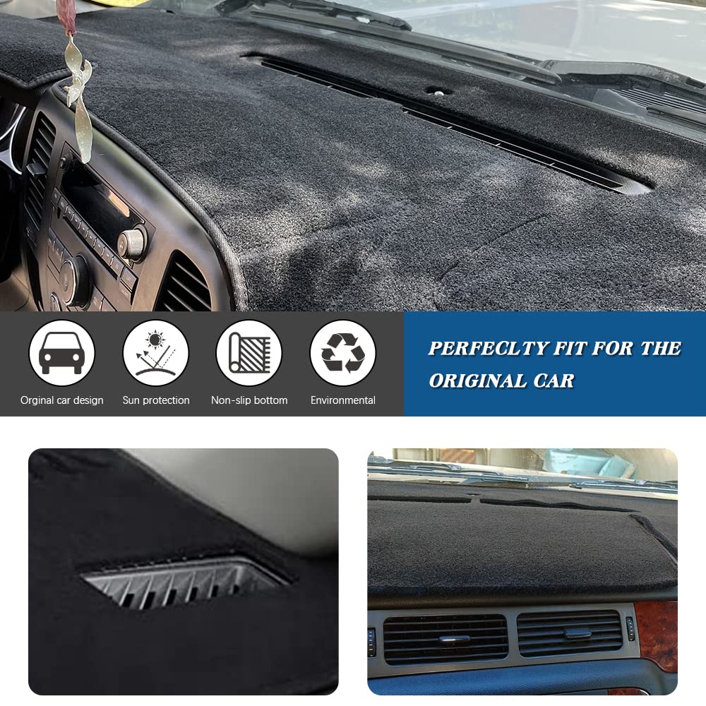 KEDAKEJI dash protector designed for two glove boxes keeps interior neat.