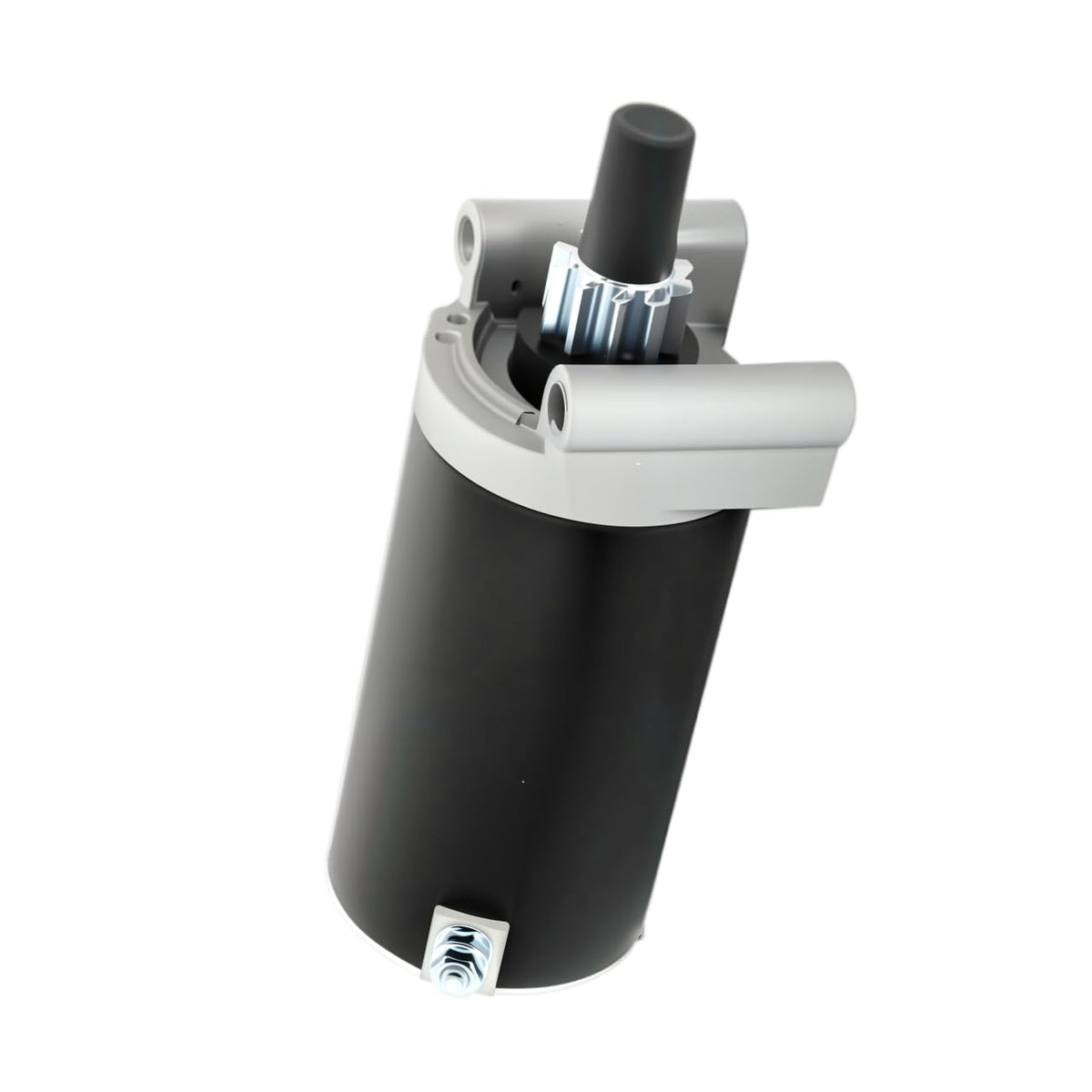 KEDAKEJI Kohler starter motor front view showing sturdy build for reliable starts.