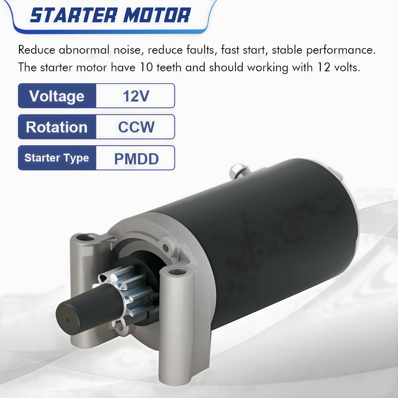 KEDAKEJI Kohler starter motor label indicating OEM-fit and compatibility details.