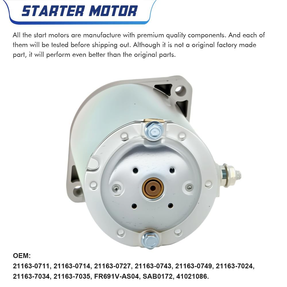 KEDAKEJI starter motor 21163-0714 provides dependable engine starts
